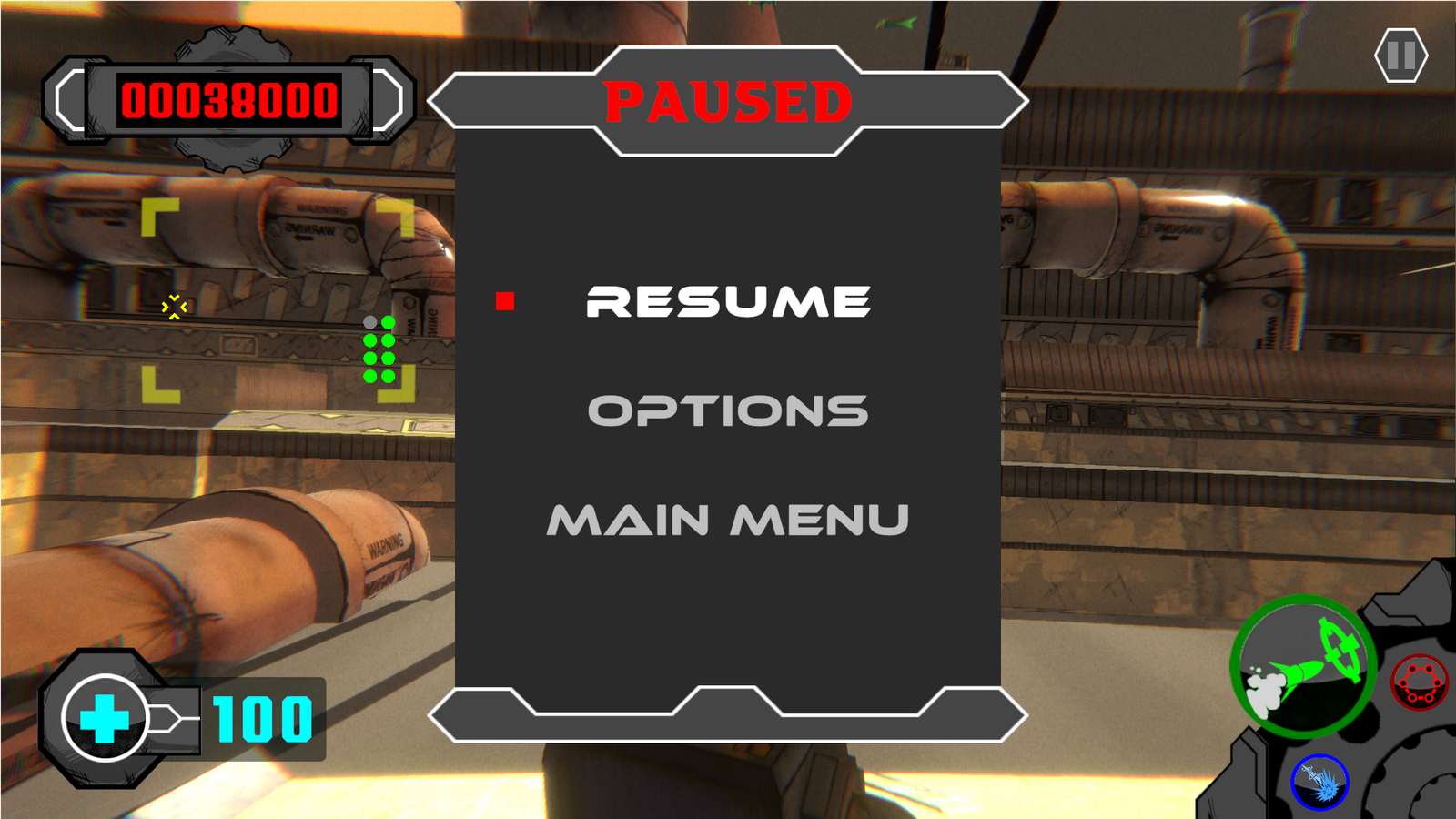 Pause Menu